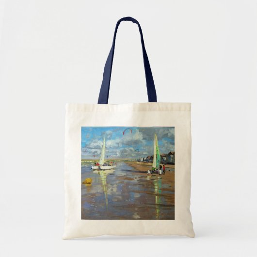 Reflection Bray Dunes France Tote Bag (Voorkant)