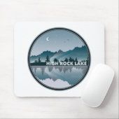 Reflection High Rock Lake North Carolina Muismat (Met muis)