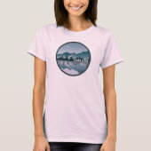 Reflection Kerr Lake Virginia North Carolina T-shirt (Voorkant)