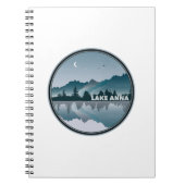 Reflection Lake Anna Virginia Notitieboek (Voorkant)