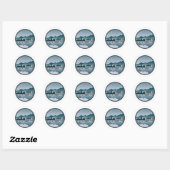 Reflection Lake Anna Virginia Ronde Sticker (Vel)