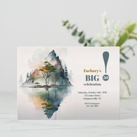 Reflection Lake  Kaart (Staand voorkant)