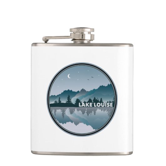 Reflection Lake Louise Alberta Heupfles (Voorkant)