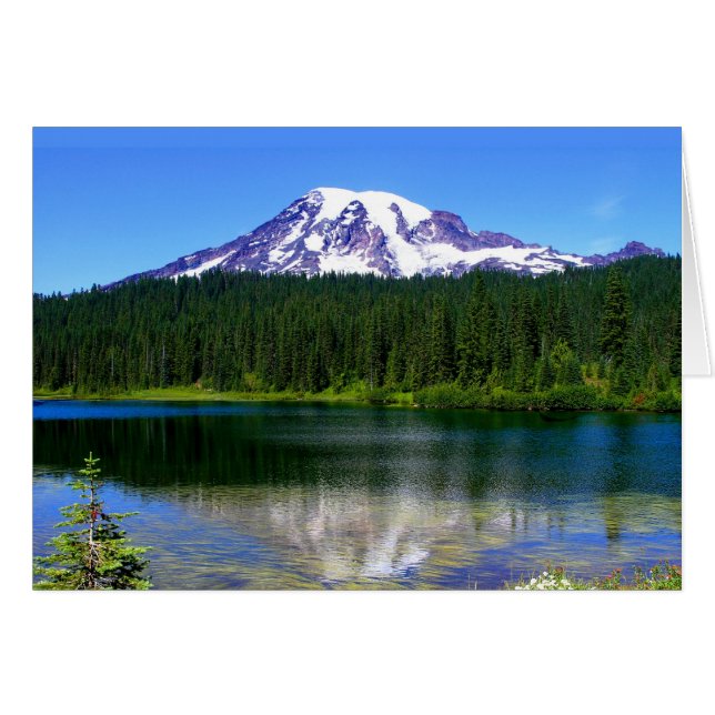 Reflection Lake, Mount Rainier, WA, VS (Voorkant Horizontaal)