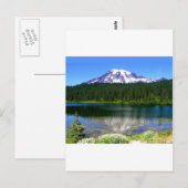 Reflection Lake, Mount Rainier, WA, VS Briefkaart (Voorkant / Achterkant)