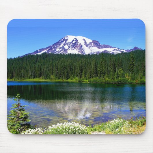 Reflection Lake, Mount Rainier, WA, VS Muismat (Voorkant)