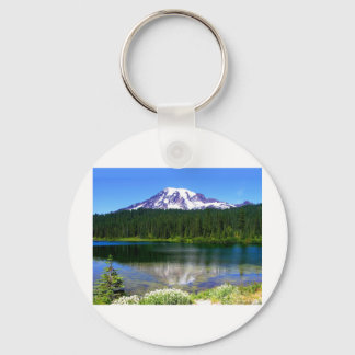 Reflection Lake, Mount Rainier, WA, VS Sleutelhanger