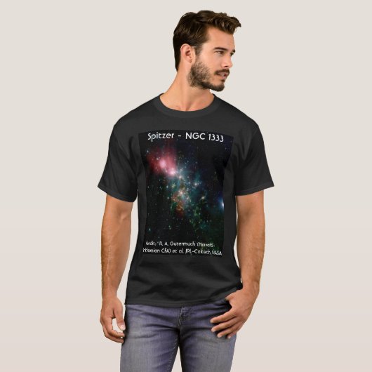 Reflection Nebula T-shirt (Voorkant volledig)