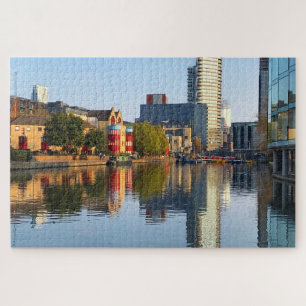 Reflection on Regent's Canal London Verenigd Konin Legpuzzel
