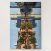 Reflection on Regent's Canal London Verenigd Konin Legpuzzel (Verticaal)