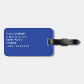 Reflection op Lake Louise - Banff NP, Canada Bagagelabel (Achterkant horizontaal)