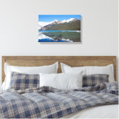 Reflection op Lake Louise - Banff NP, Canada Canvas Afdruk (Insitu (Slaapkamer))