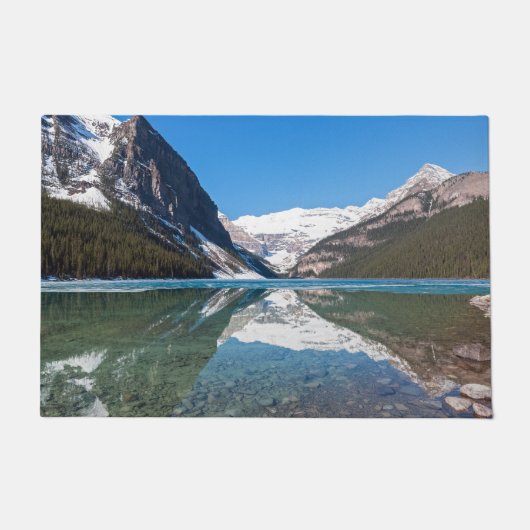 Reflection op Lake Louise - Banff NP, Canada Deurmat (Voorkant)