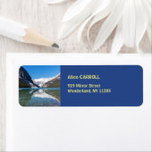 Reflection op Lake Louise - Banff NP, Canada Etiket (Insitu)