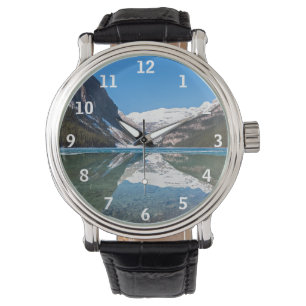 Reflection op Lake Louise - Banff NP, Canada Horloge