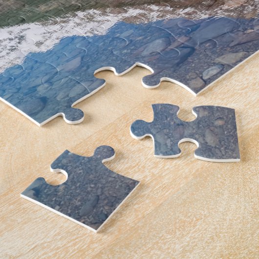 Reflection op Lake Louise - Banff NP, Canada Legpuzzel (Zijkant)