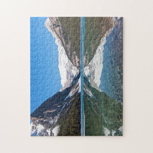 Reflection op Lake Louise - Banff NP, Canada Legpuzzel (Verticaal)