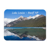 Reflection op Lake Louise - Banff NP, Canada Magneet (Horizontaal)