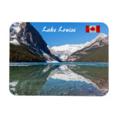 Reflection op Lake Louise - Banff NP, Canada Magneet (Horizontaal)