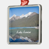 Reflection op Lake Louise - Banff NP, Canada Metalen Ornament (Links)