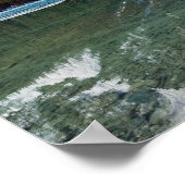 Reflection op Lake Louise - Banff NP, Canada Poster (Hoek)