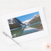 Reflection op Lake Louise - Banff NP, Canada Rechthoekige Sticker (Envelop)