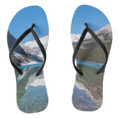 Reflection op Lake Louise - Banff NP, Canada Teenslippers (Voetbed)