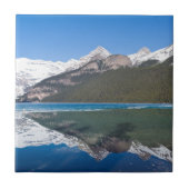 Reflection op Lake Louise - Banff NP, Canada Tegeltje (Voorkant)