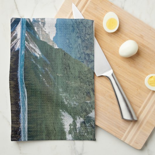 Reflection op Lake Louise - Banff NP, Canada Theedoek (Quarter Fold)