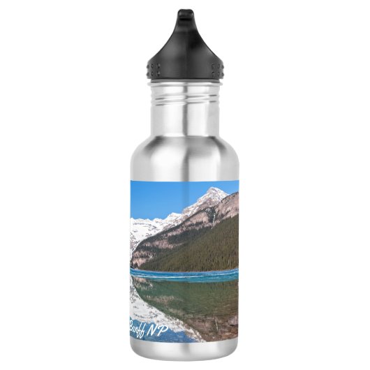 Reflection op Lake Louise - Banff NP, Canada Waterfles (Rechts)