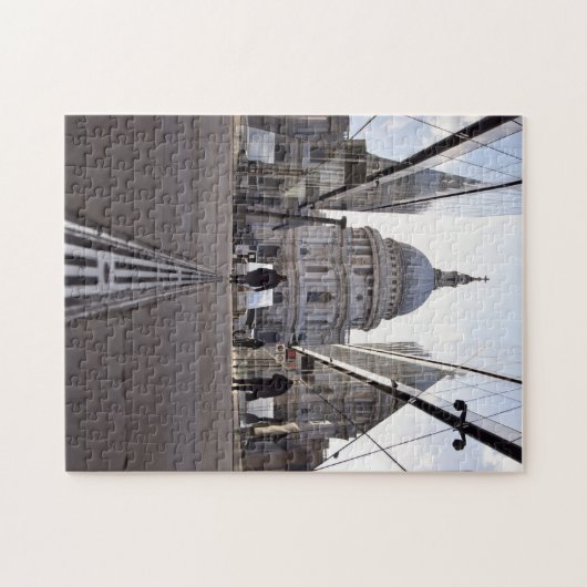 Reflection op St. Paul's London - Puzzle Legpuzzel (Horizontaal)