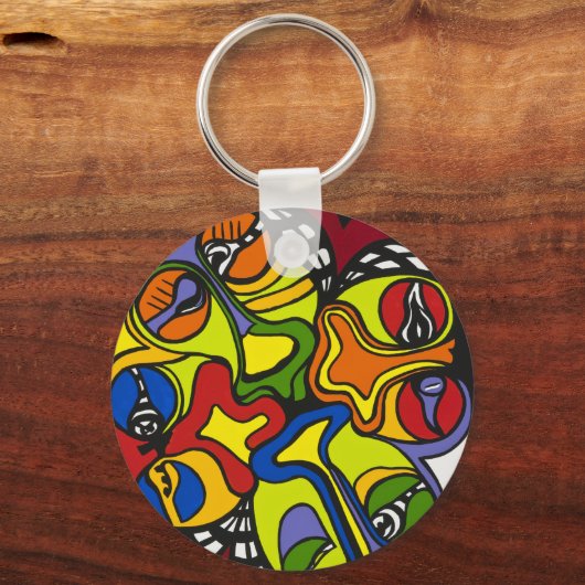 "Reflection" sleutelketen Sleutelhanger (Voorkant)