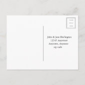 Reflection spiegelbeeld Uitnodiging grijs (Achterkant)