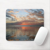 Reflection Sunset, Cable Beach, Broome, Australië Muismat (Met muis)