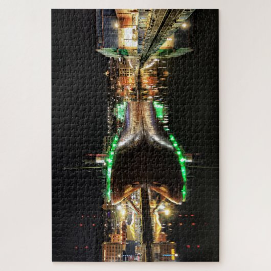 Reflection William A Irvin Ship, Duluth Minnesota Legpuzzel (Verticaal)