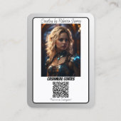 Reflections 4 Cosplay Kaarten Coscards | QR Code Visitekaartje (Achterkant)