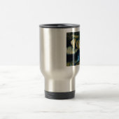 "Reflections Bull Elk in Water Travel Mug" Reisbeker (Center)