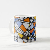 Reflections MCM Inspired Coffee Mug Koffiemok (Voorkant links)