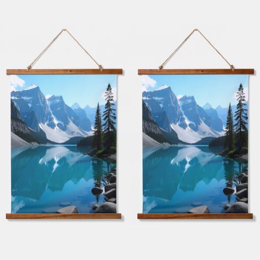 Reflections of Serenity Hangend Wandkleed (Dubbel)