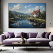 Reflections of Silence Canvas Afdruk