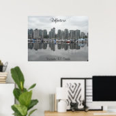 Reflections - Vancouver, B.C. Poster (Thuiskantoor)