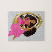 Reflectiroze voor vrouwen legpuzzel (Horizontaal)