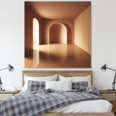 Reflective Arch Space Canvas Afdruk (Insitu (Slaapkamer))