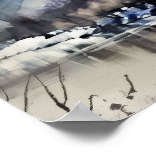 Reflective Castle Poster (Hoek)