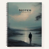 Reflective Solitude - Customizable Notebook Notitieboek (Voorkant)