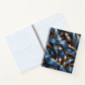 Reflejos Azul y Bronce Notitieboek (Binnen)