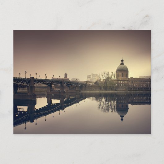 Reflets sur la Garonne - Toulouse - Briefkaart (Voorkant)