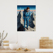 RÉFLEXION DANS LE FROID (Reflectie in de Kou) - Poster (Keuken)