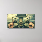 reflexiteit canvas afdruk (Voorkant)