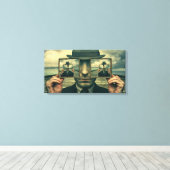 Reflexiviteit canvas afdruk (Insitu (Houten vloer))